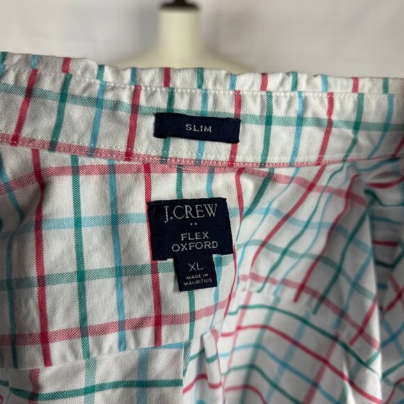 Mens J Crew Flex Oxford Button Down Shirt Size XL - Picture 2 of 2
